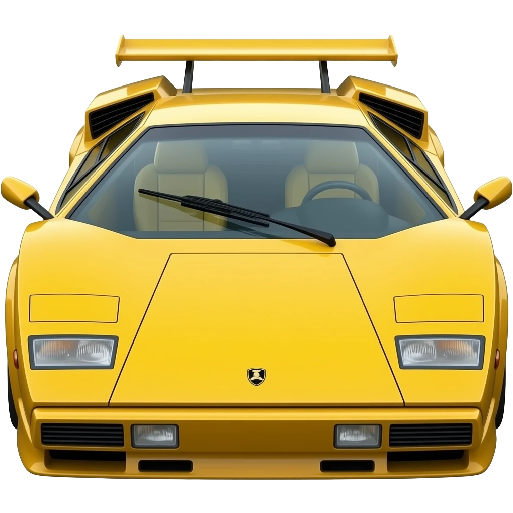 lamborghini countach emoji
