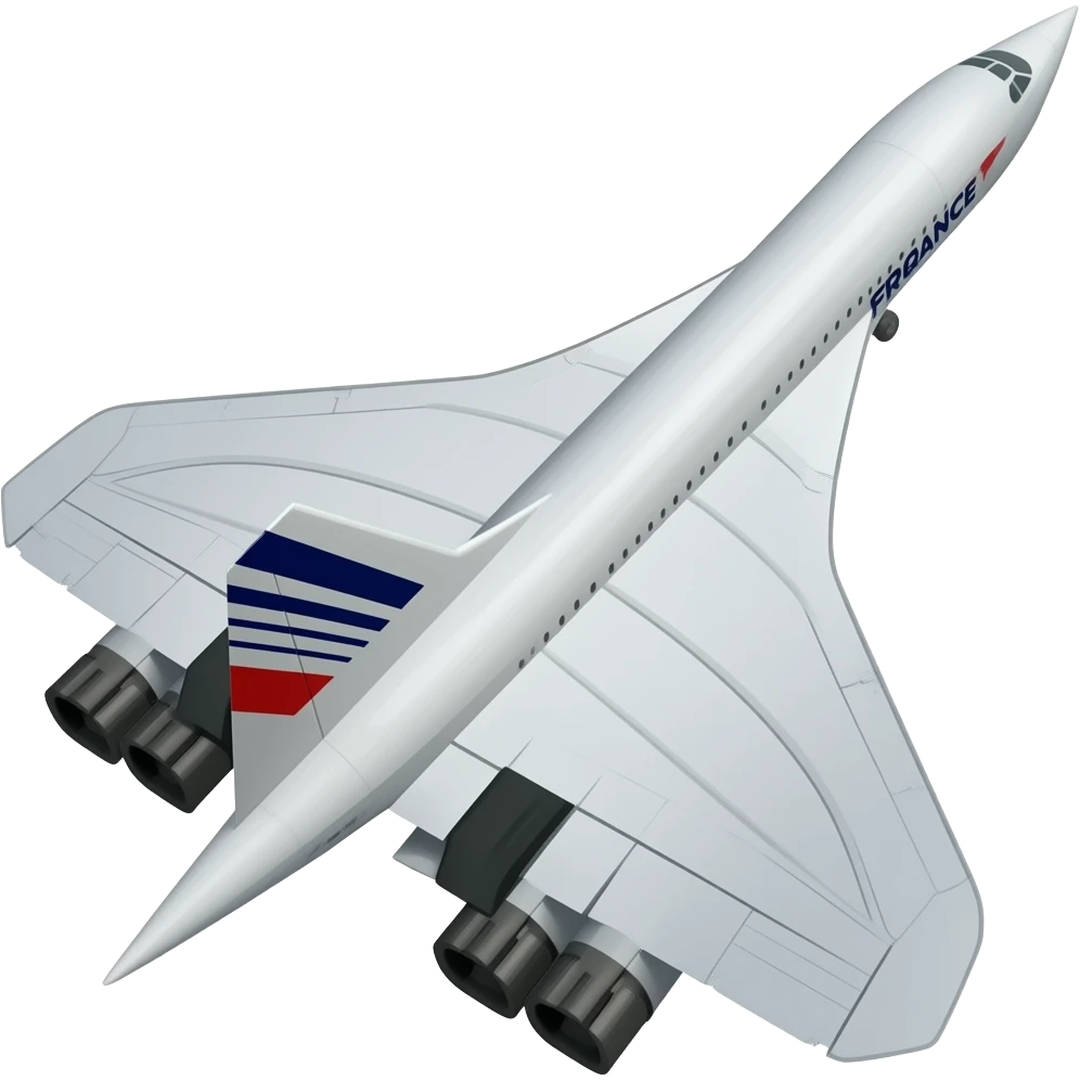 Air France Concorde emoji