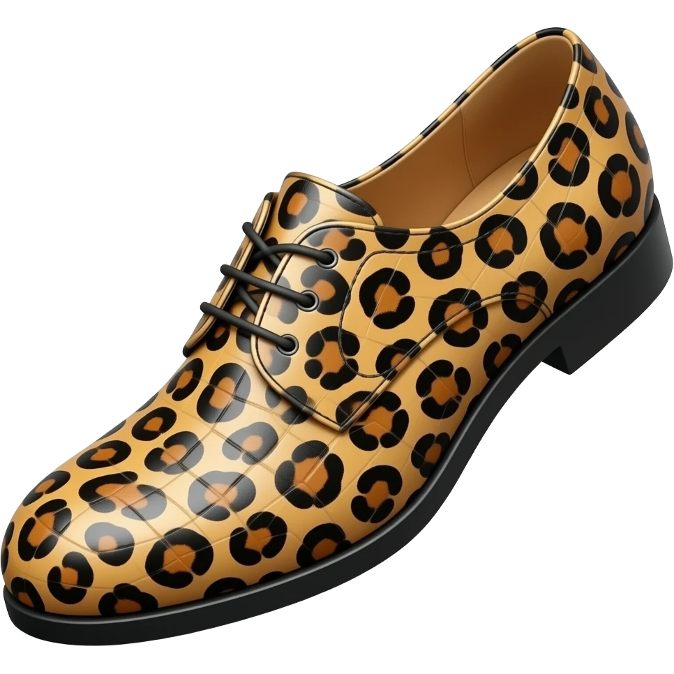 LEOPARD PRINT CROC SHOE emoji