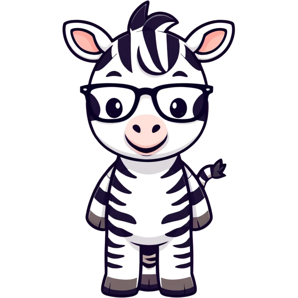 🤓-🦓 emoji