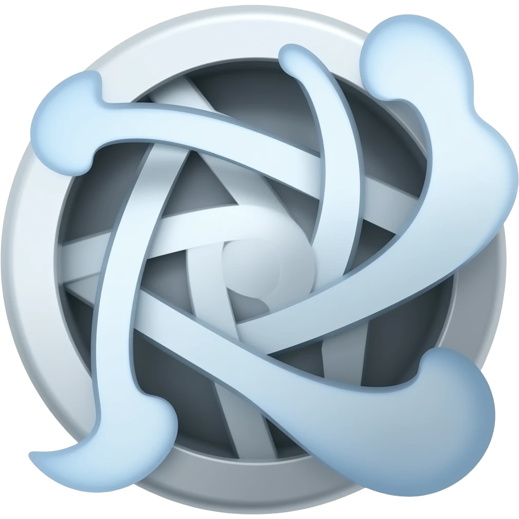 Simples Entllüften Icon mit windstrom emoji