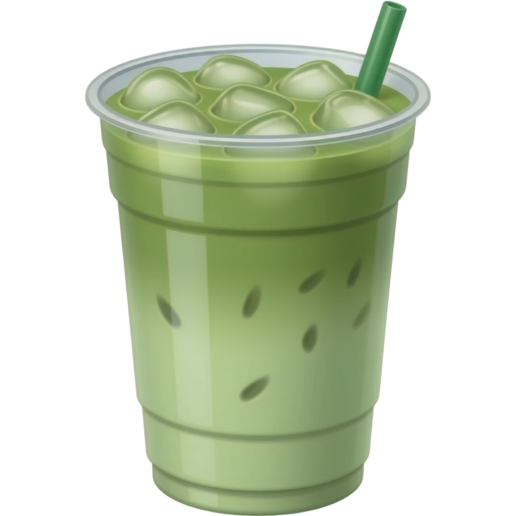 -large-iced matcha,-fov-90-degrees,-short-lighting,-l-usm,-cold-colors,-gilded-technique,-extremely-hyper-aesthetic,-absurdres emoji