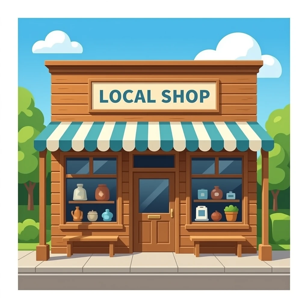 Local shop emoji