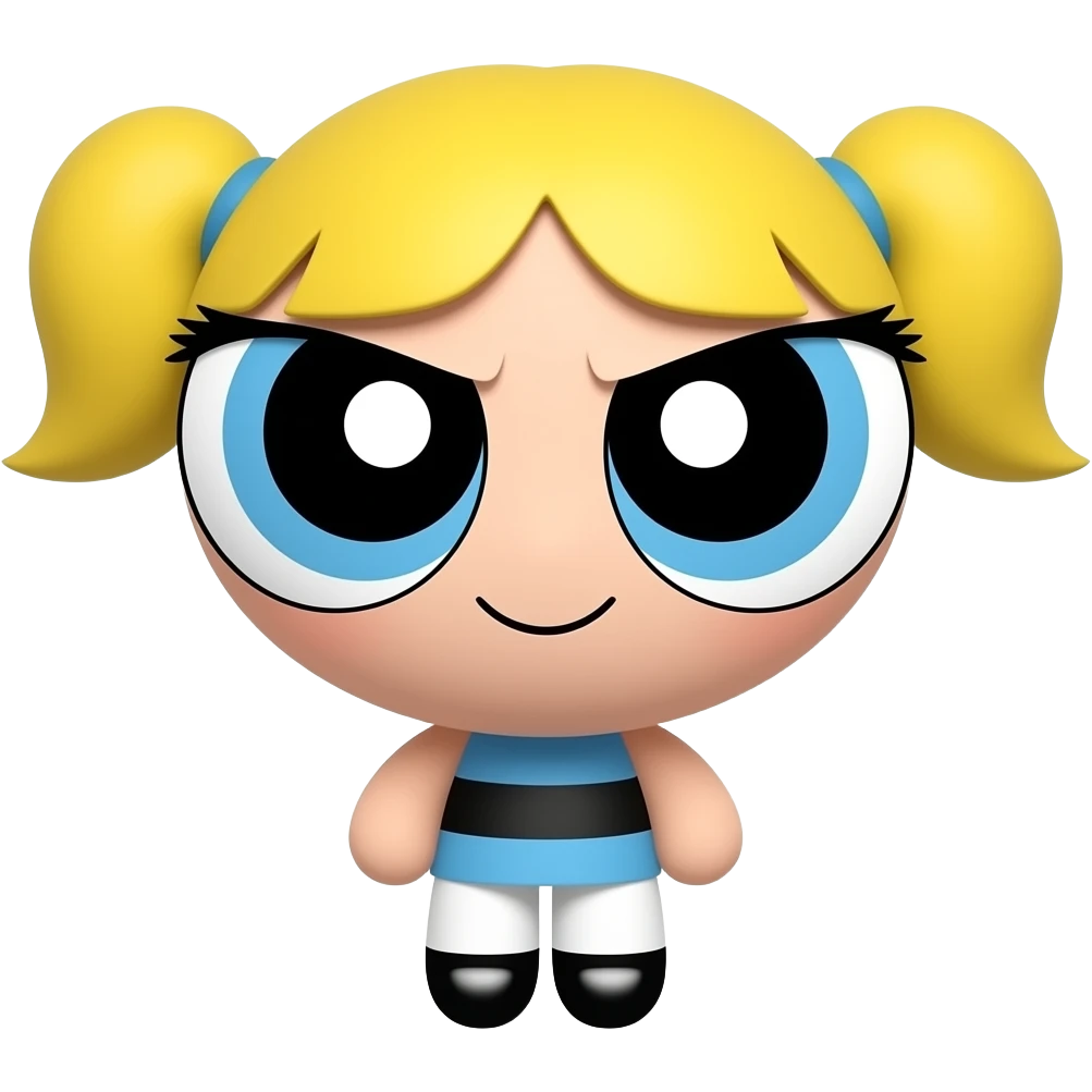 Power puff girls buttercup emoji