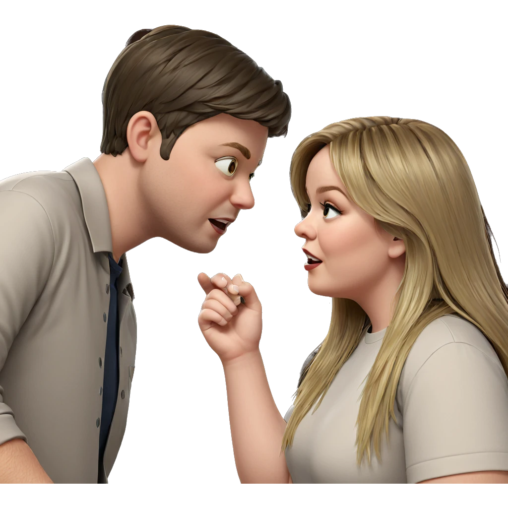 intimate gaze between lovers emoji