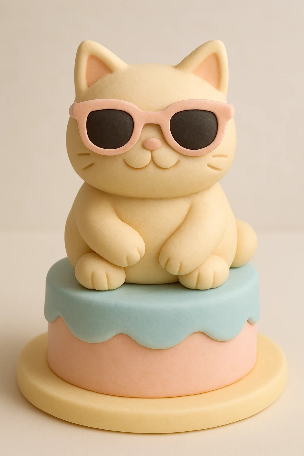 Cat wearing sunglasses emoji