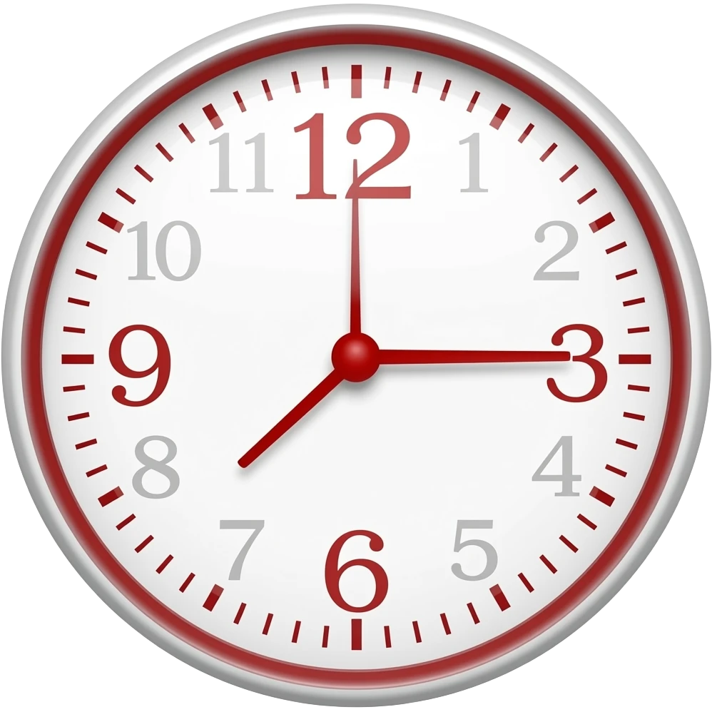 time management written in red ink emoji