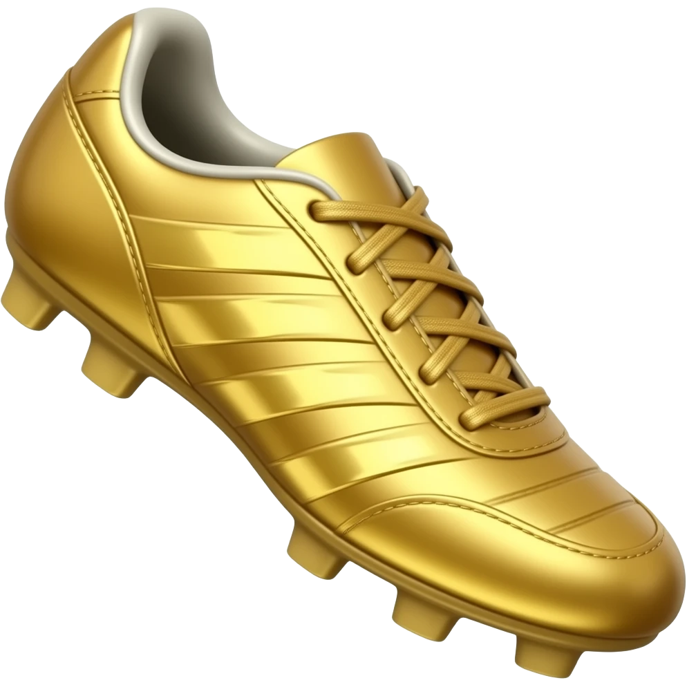 Faça chuteira de ouro emoji