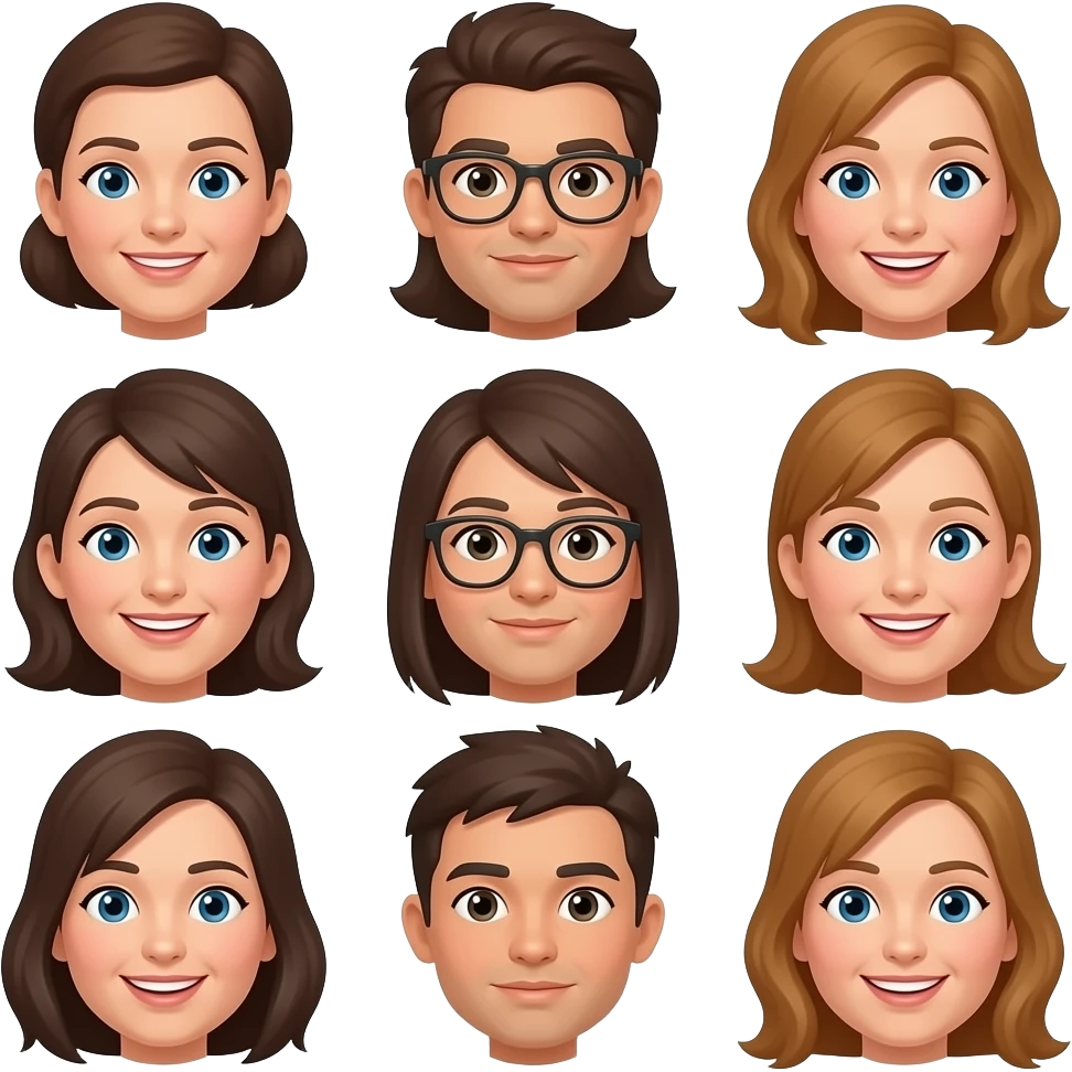 Different emoji emoji