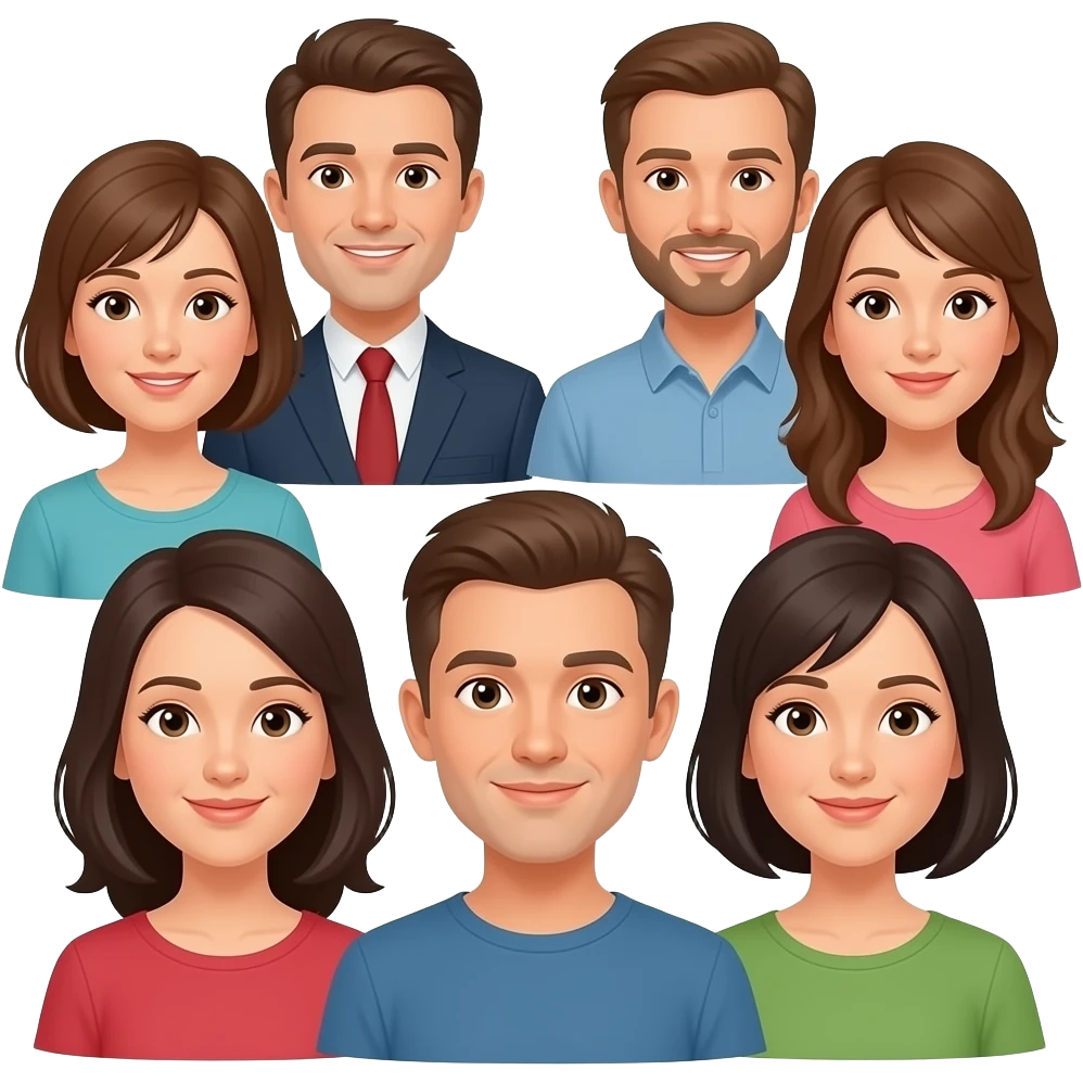 Beaucoup des persone emoji