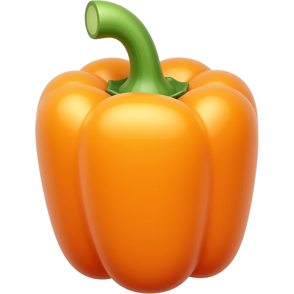 Orange Bell Pepper emoji