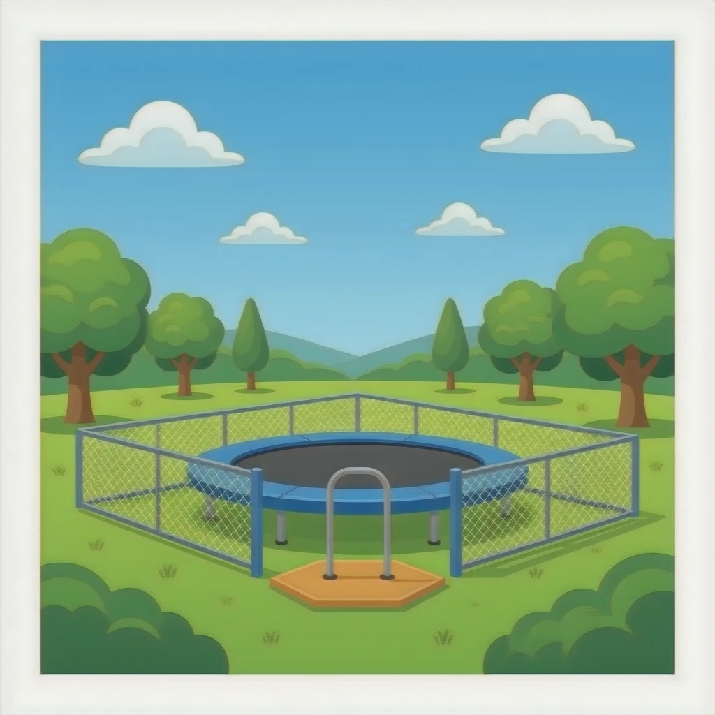 Trampoline park emoji