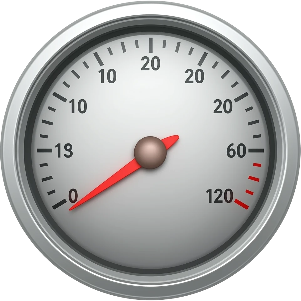 speedometer emoji