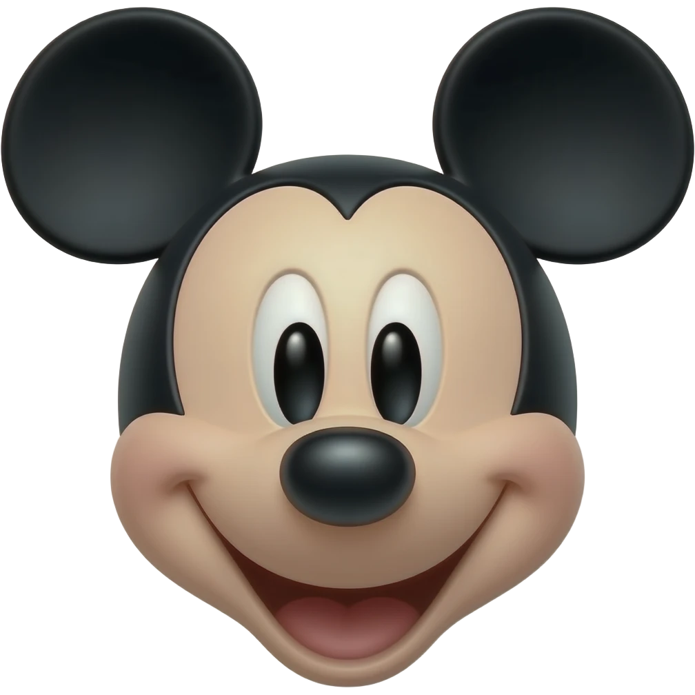 Mickey Mouse emoji