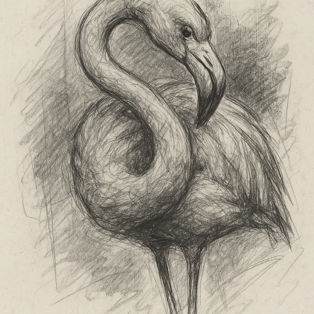 flamingo emoji