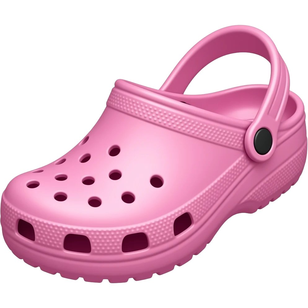 emoji Crocs pink emoji