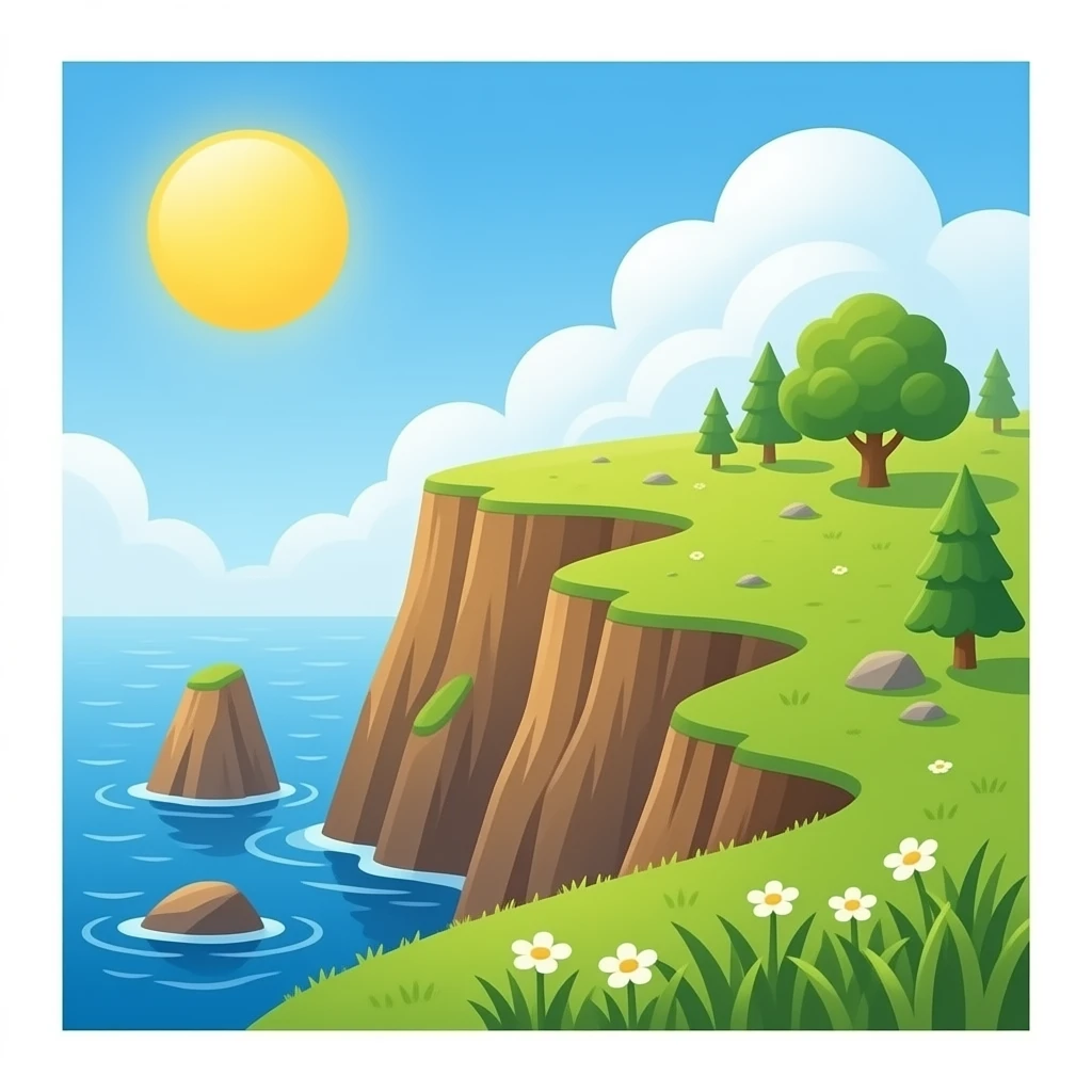 cliff emoji