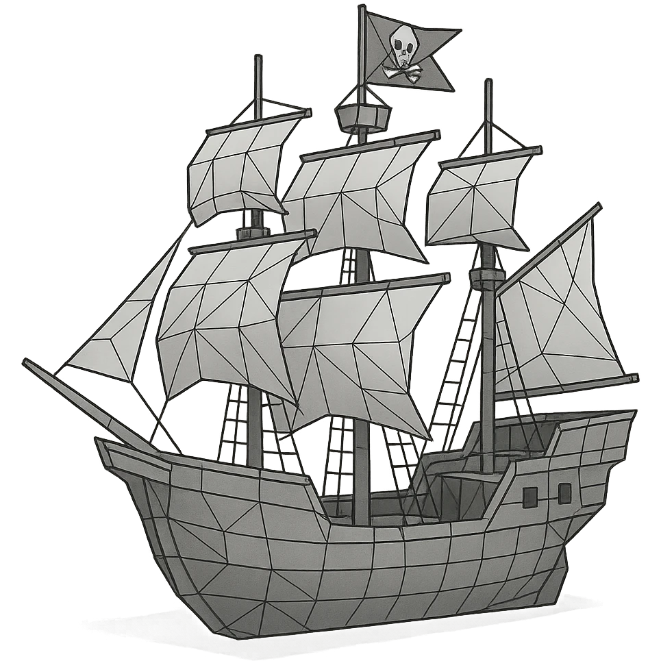 pirate ship emoji