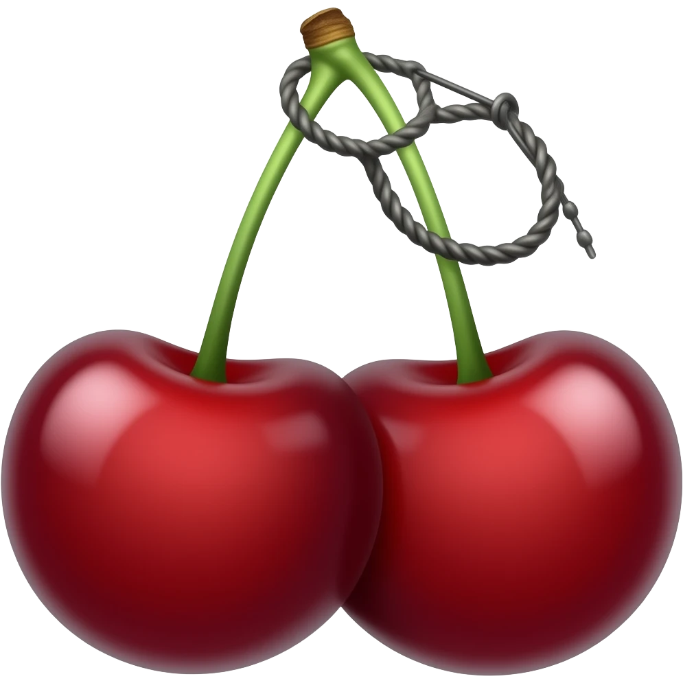 Cherry bomb emoji