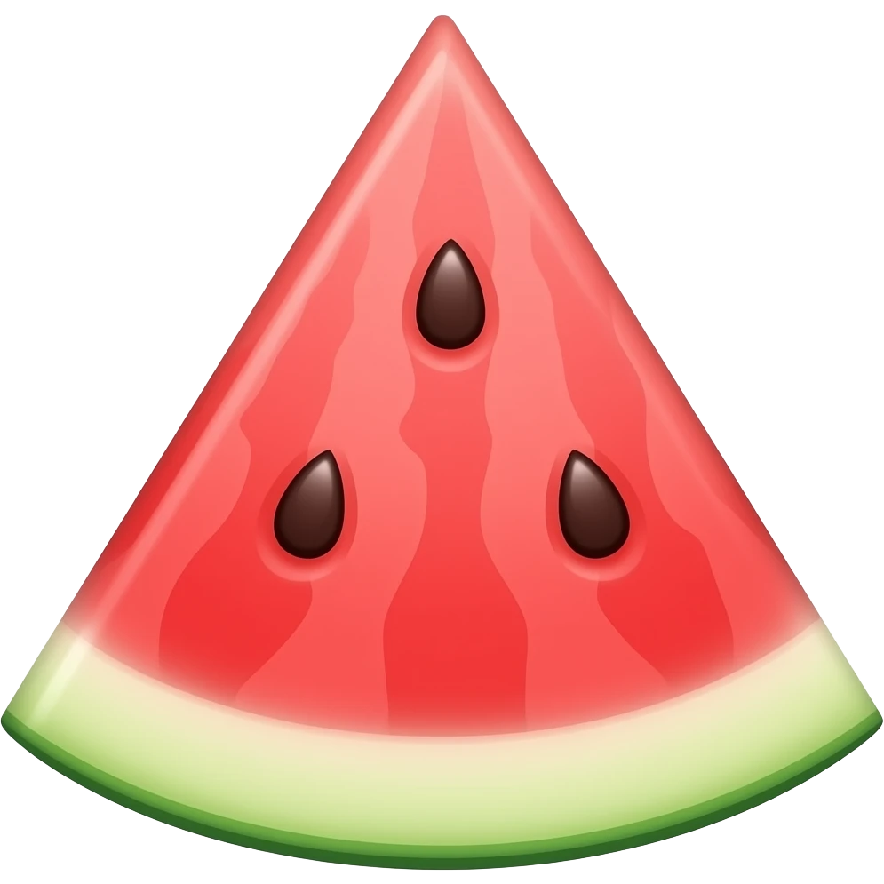 kırmızı karpuz dilimi emoji