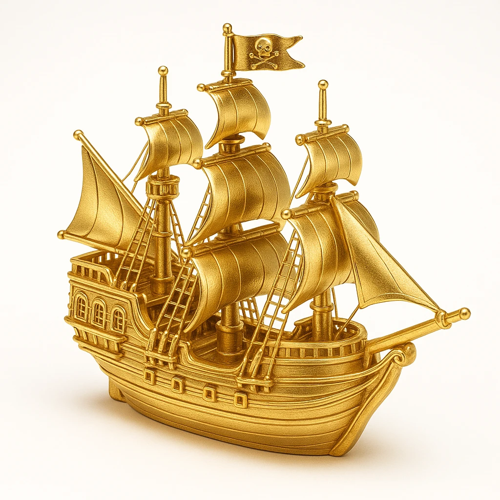 pirate ship emoji