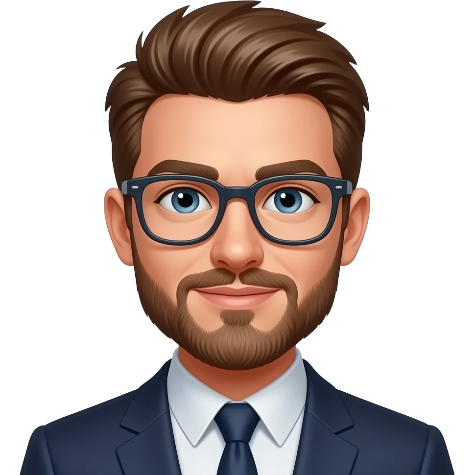 white male flambouyant emoji