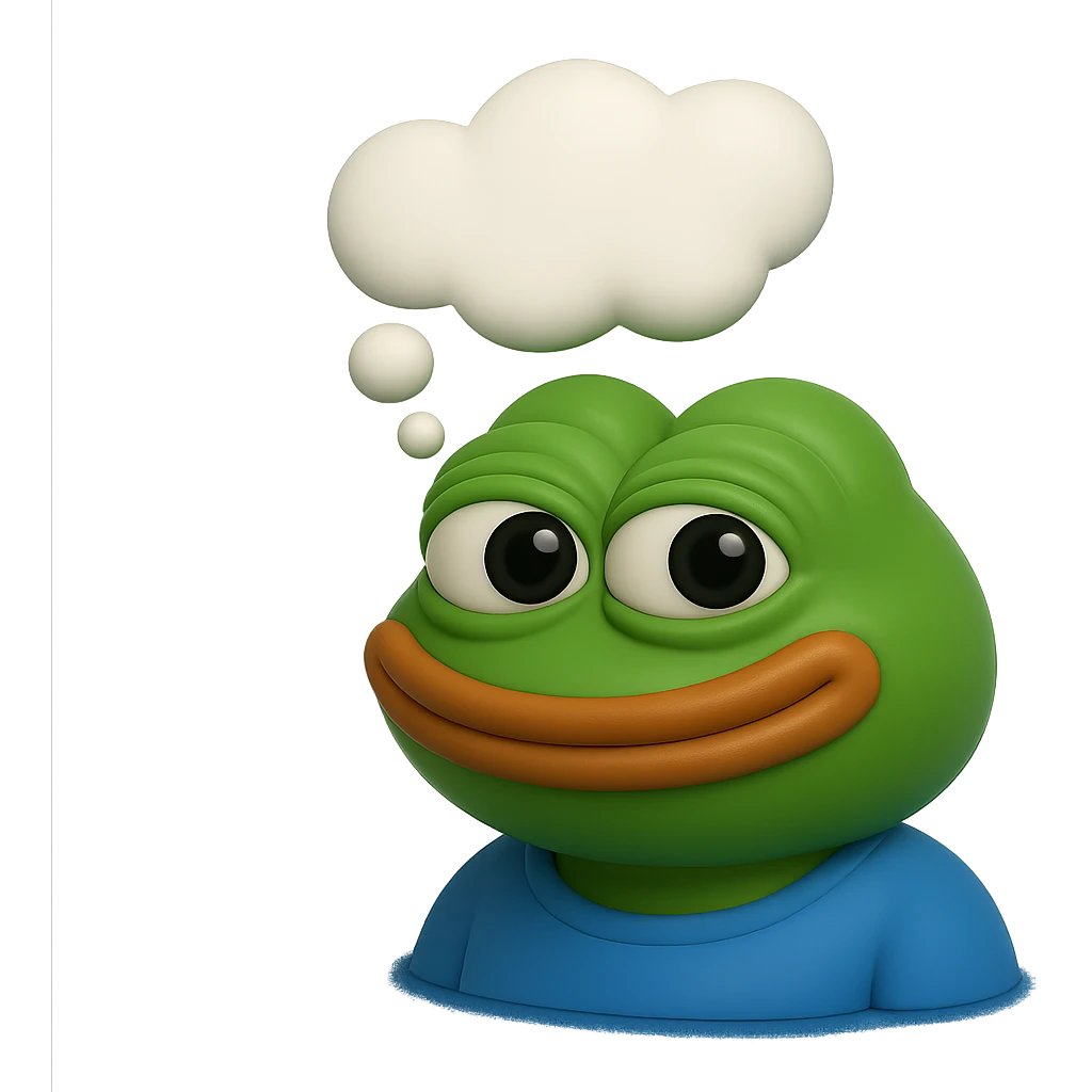 recreate this make sure he is looking at viewer, keep drop shadows emoji