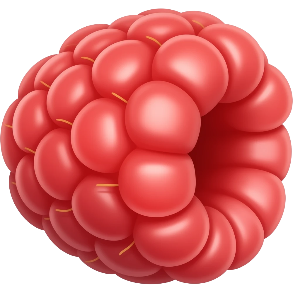 Raspberry emoji