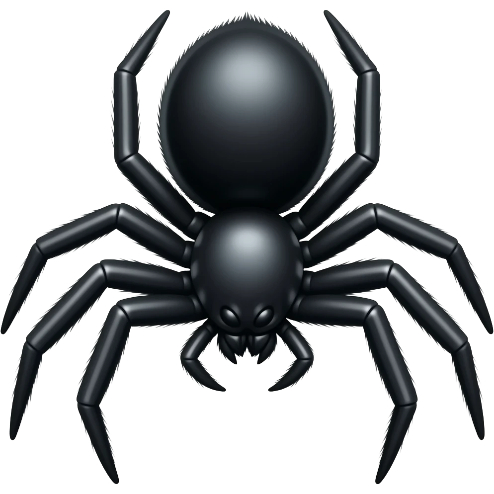 une veuve noir areigner pour une emoticone twitch emoji