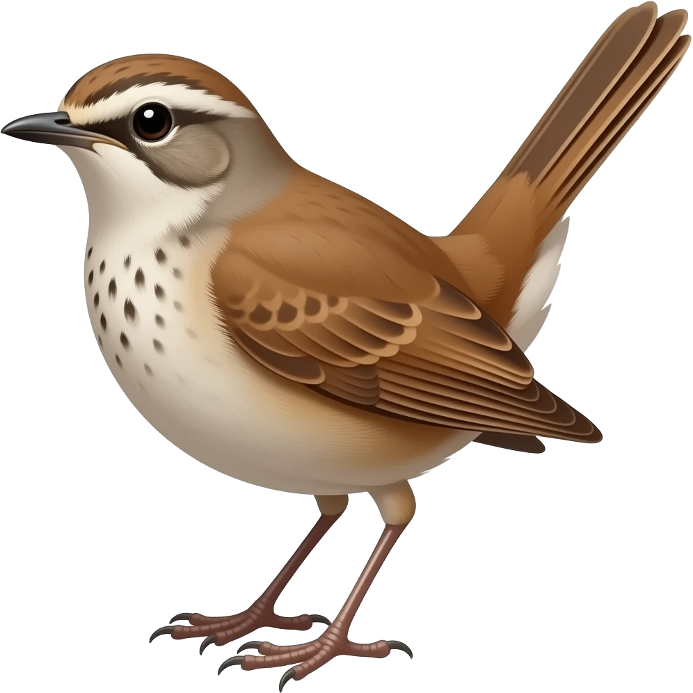 Cartoon Nightingale emoji