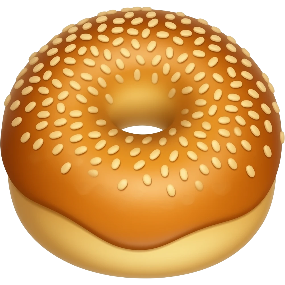 Big honey bun emoji