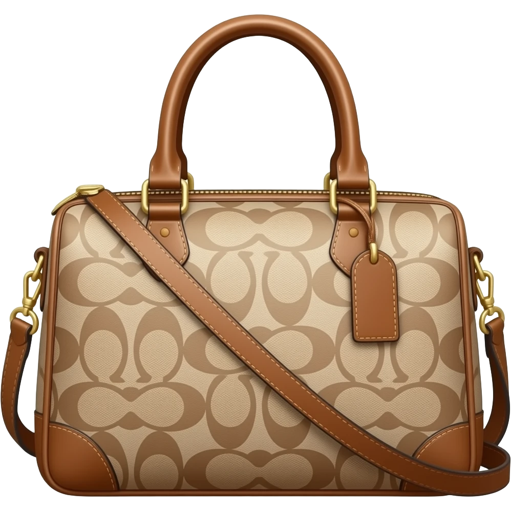 Coach purse teri shoulder bag emoji