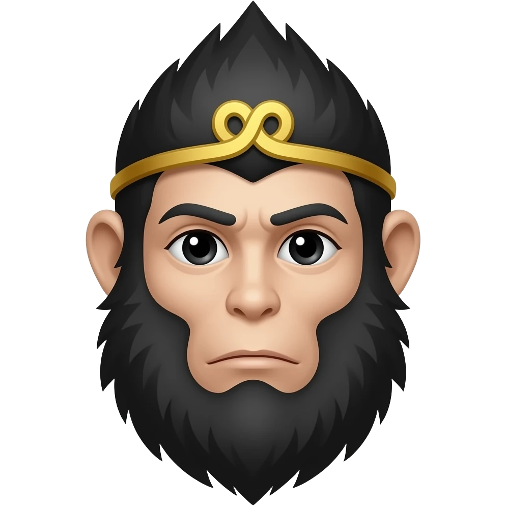 Black.shadow.of hanuman emoji