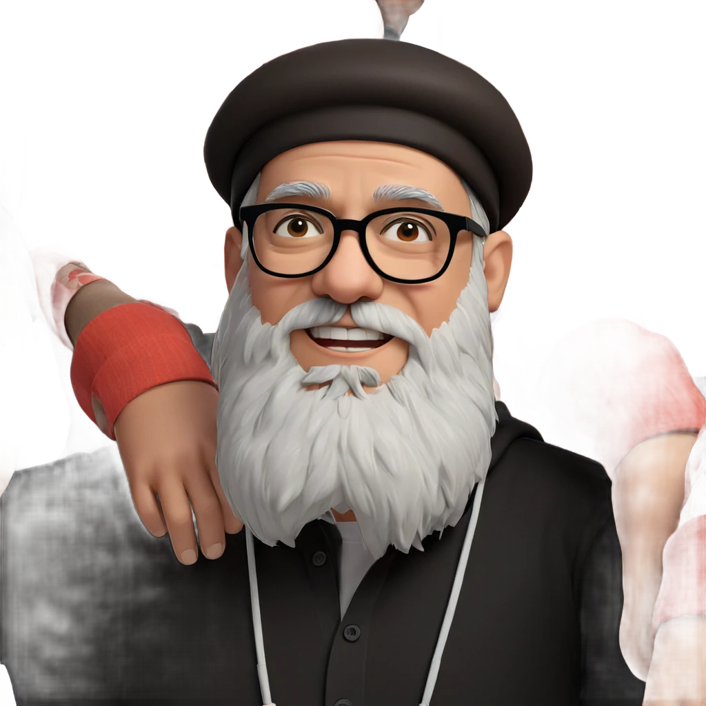 boy in hat with glasses emoji