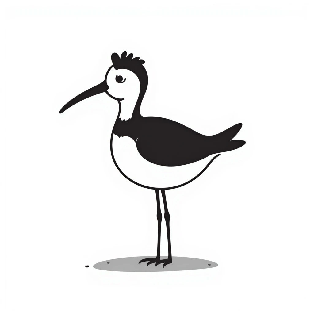 Sandpiper emoji