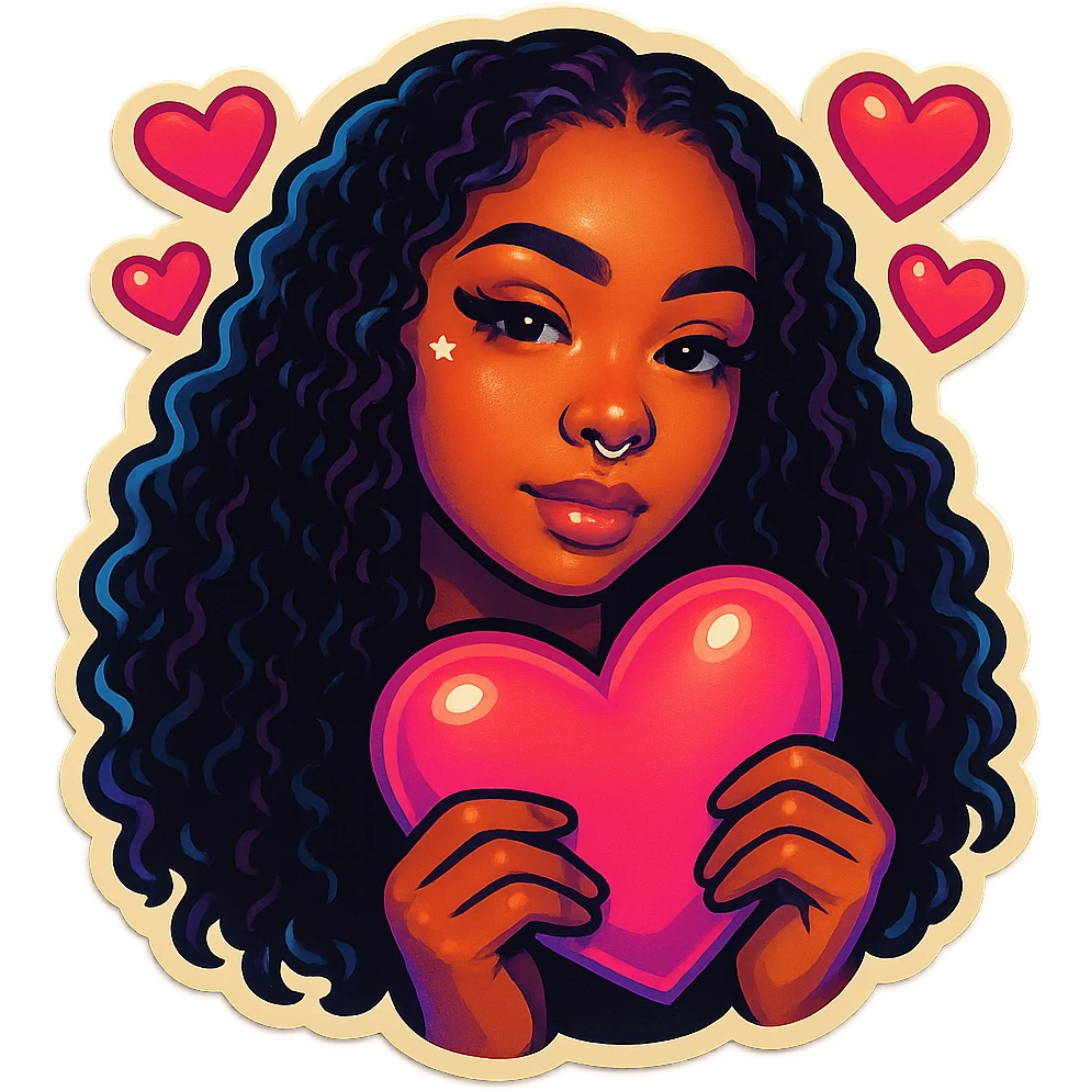 in love hearts
holding a pink heart  emoji