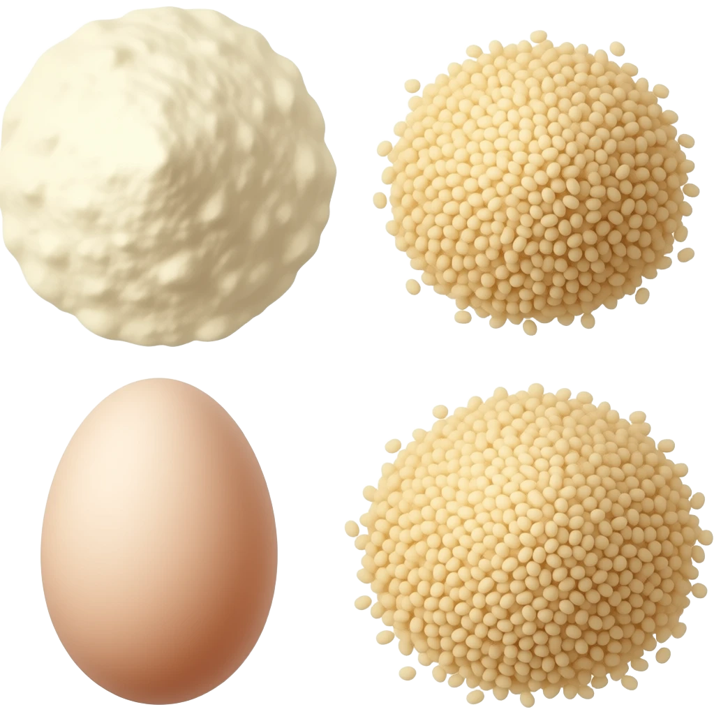 Mehl eier Brösel emoji