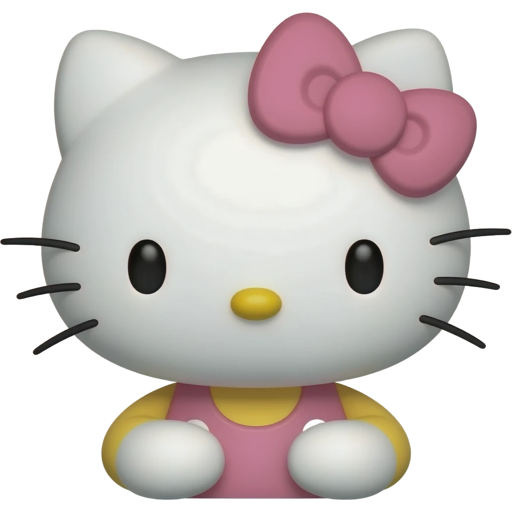 Hello kitty emoji