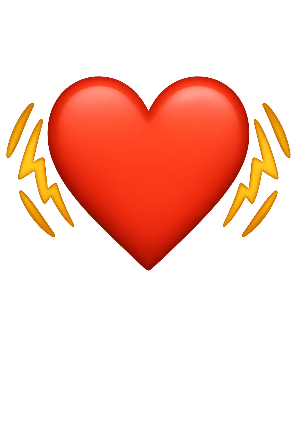 tachicardia emoji stile iphone emoji