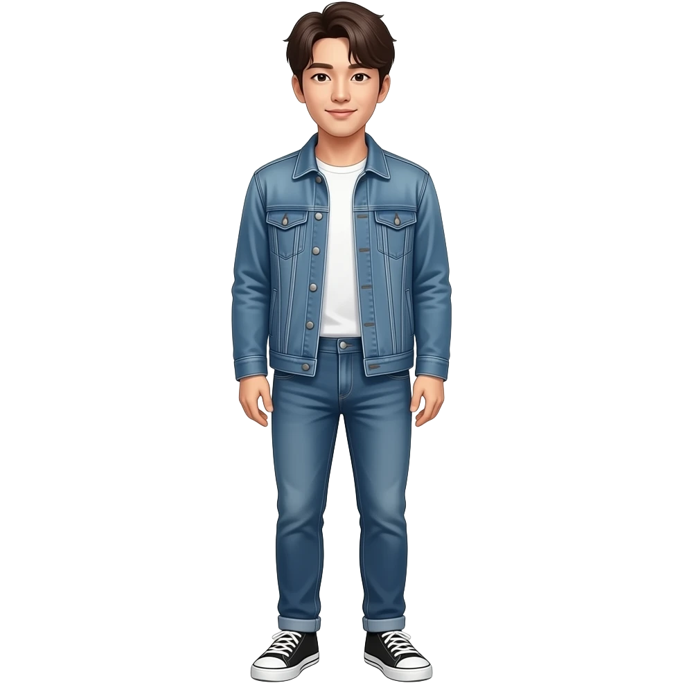 корейская звезда к попо в полный рост emoji