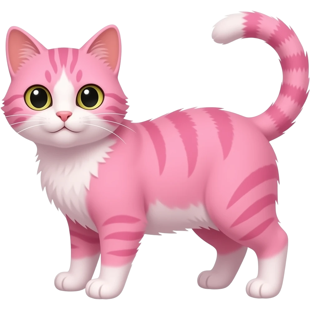 pink cat emoji