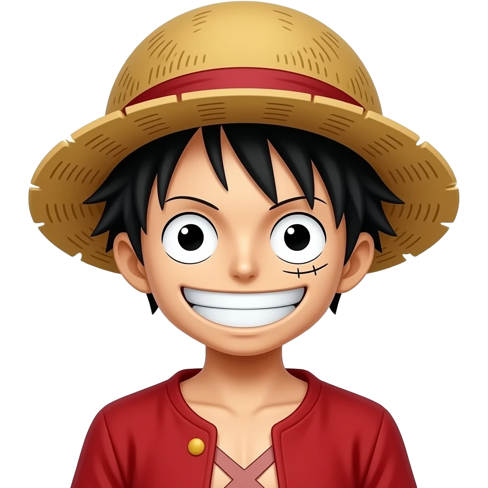 Luffy emoji