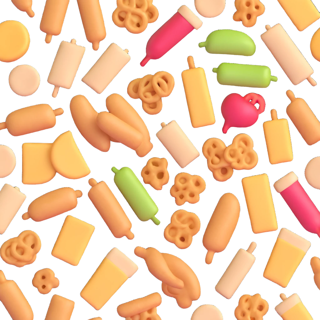 variety of snack foods emoji