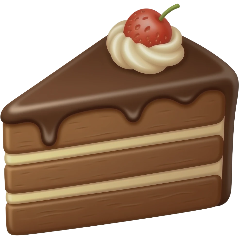 choclate cake emoji