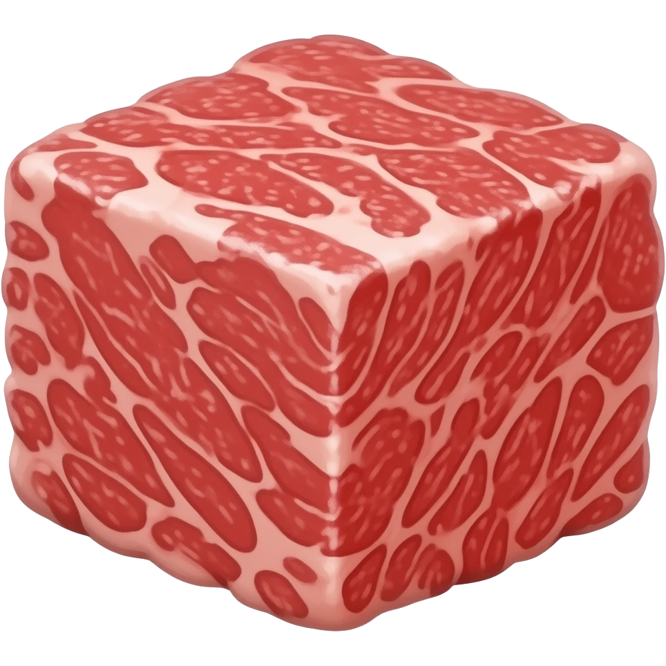Ground beef Cube emoji