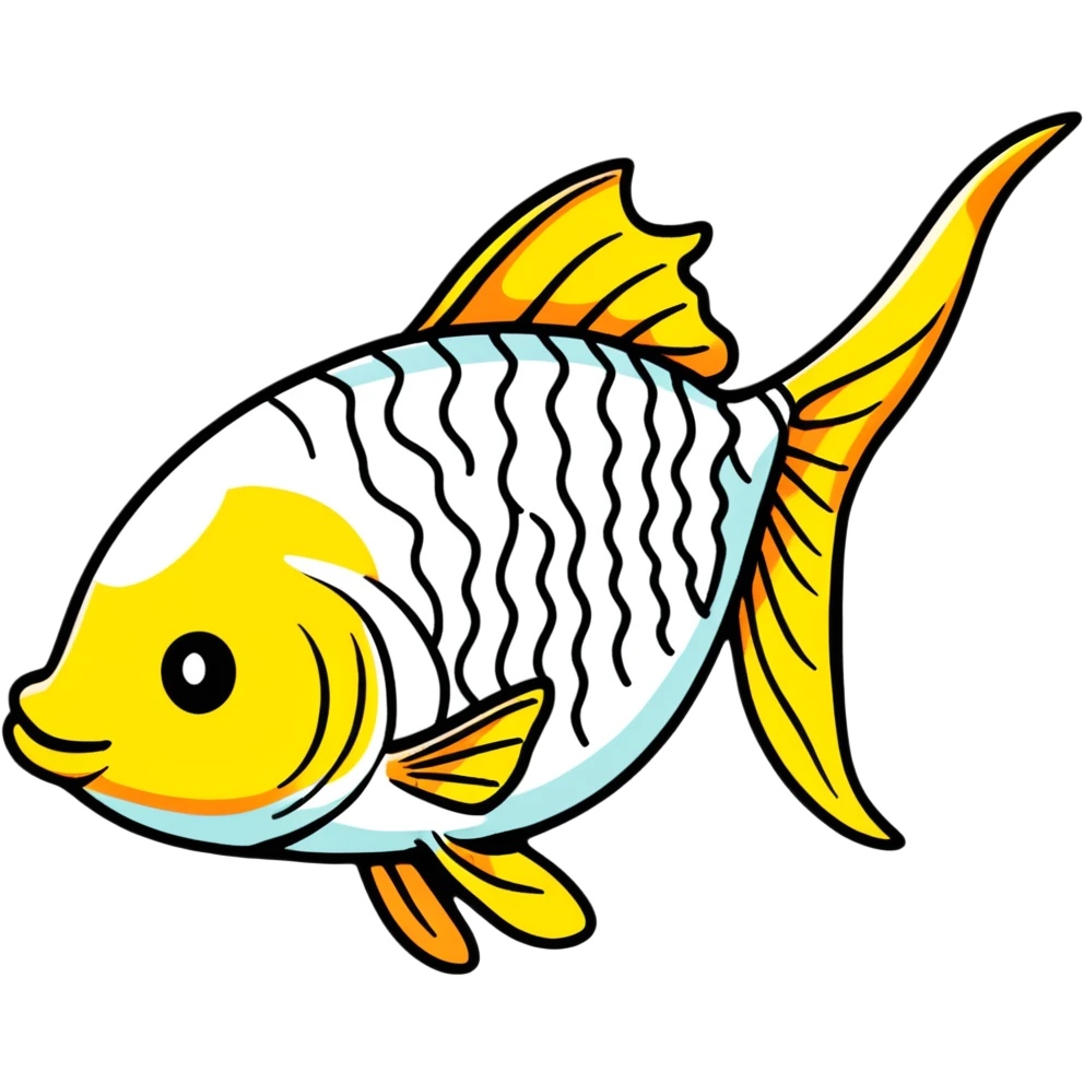 thin fish emoji