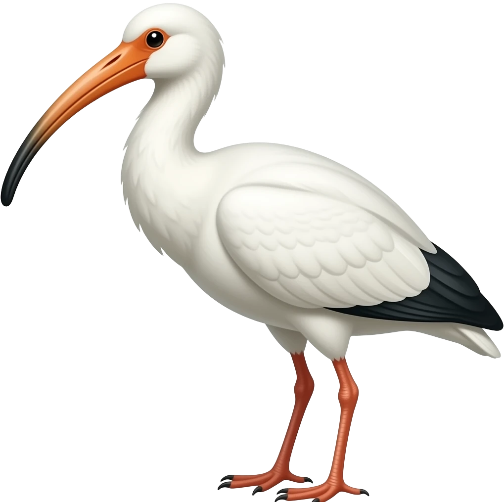 Ibis  bird emoji