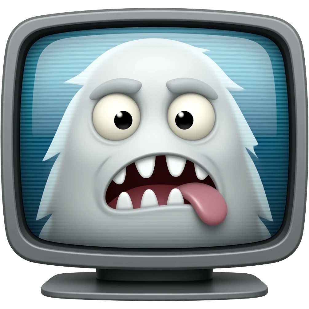TV monster emoji