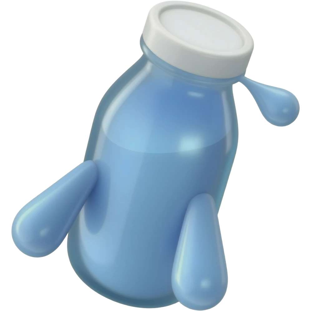 blue sauce bottle emoji