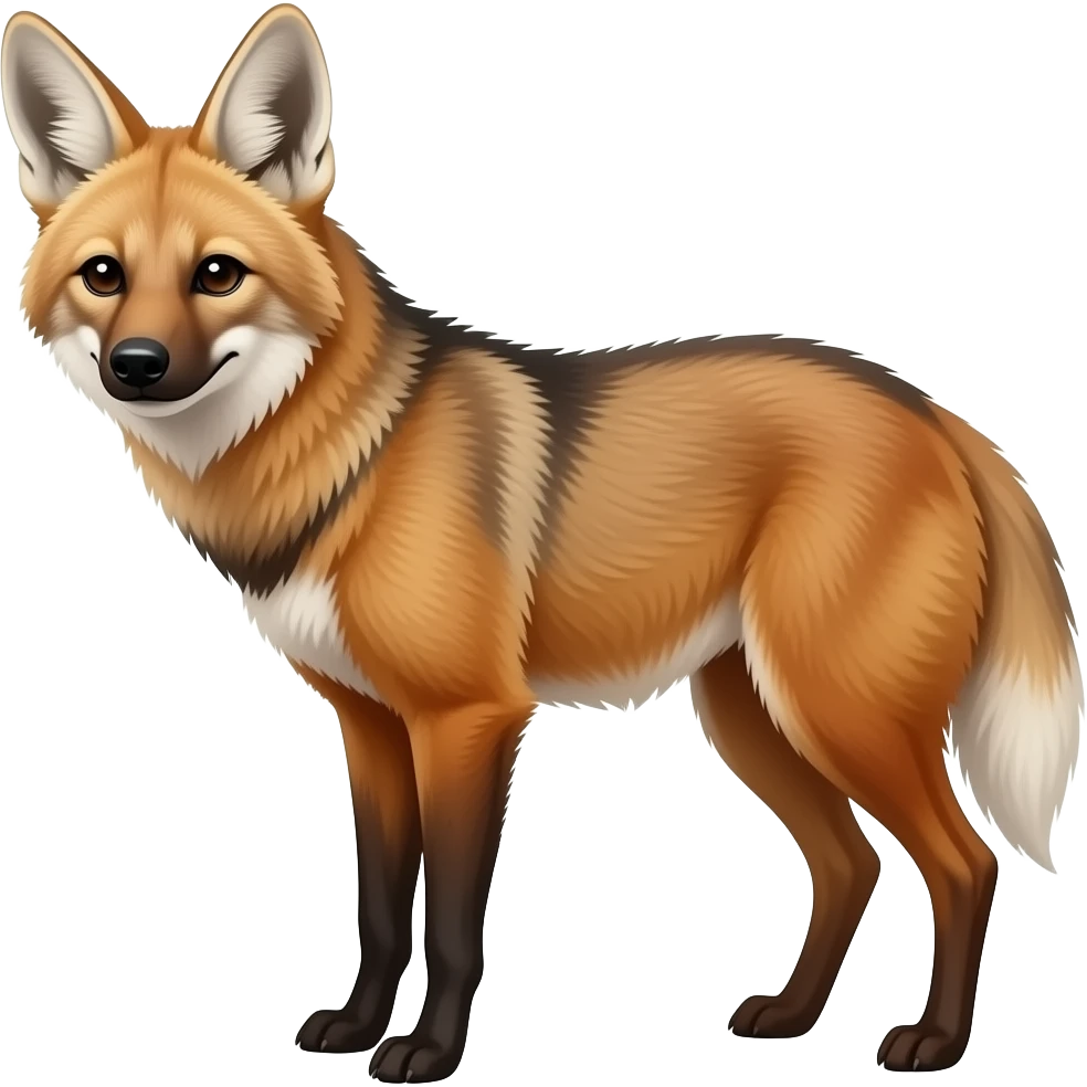 Maned Wolf emoji